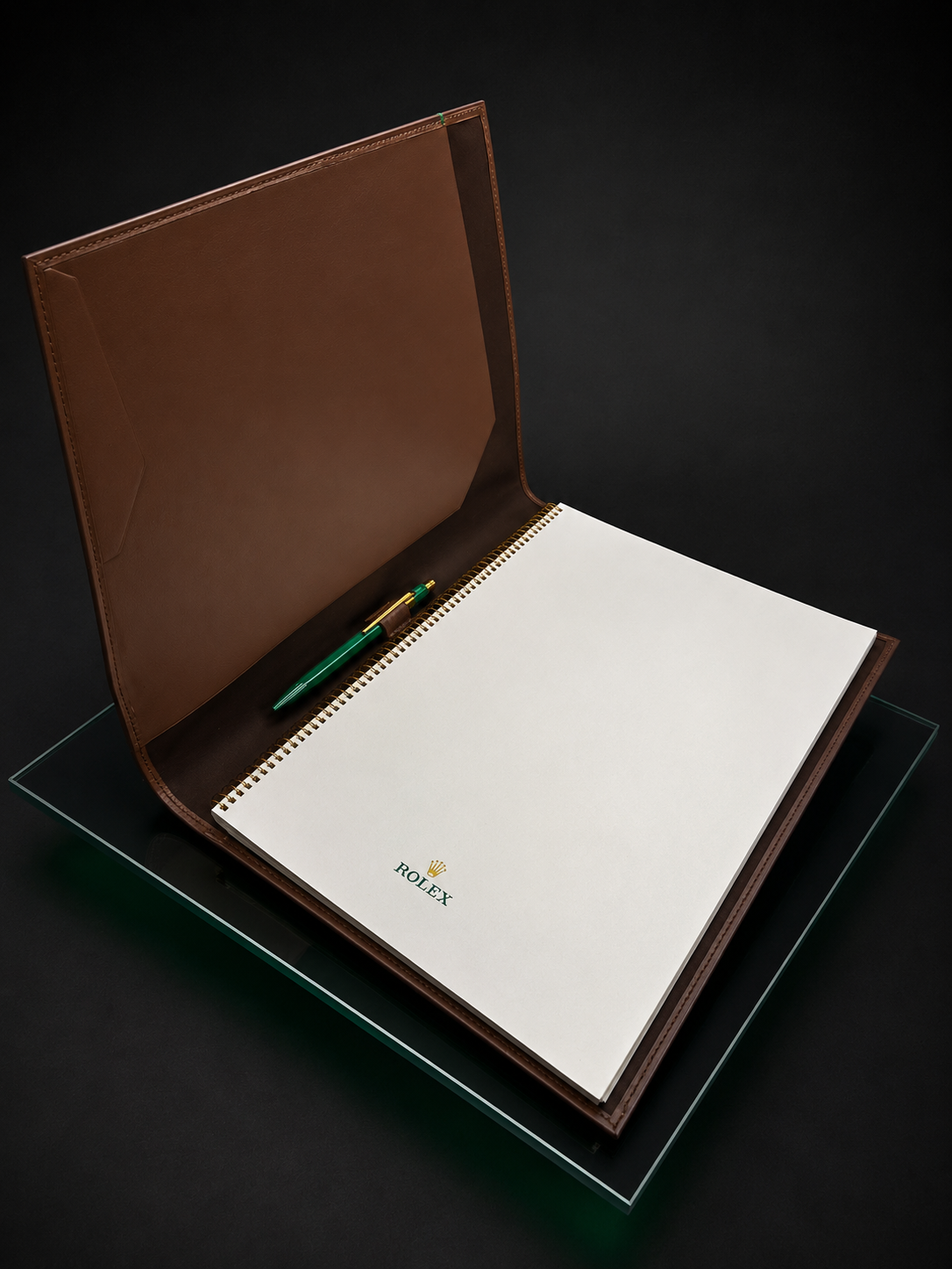 Rolex Leather Portfolio & Writing Pad