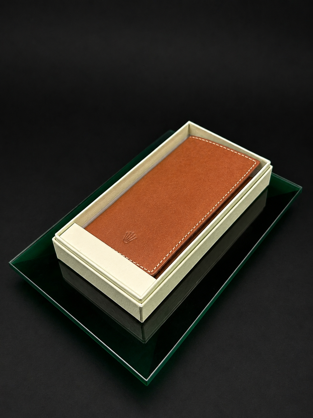 Rolex Leather Card Holder