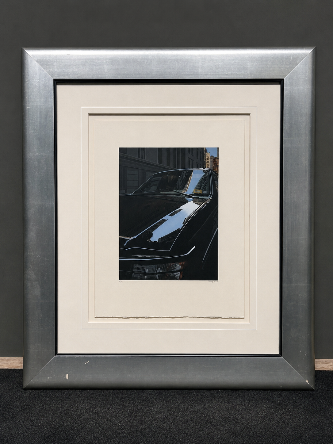 Downtown, near Broadway, 2003 Richard Estes Painting