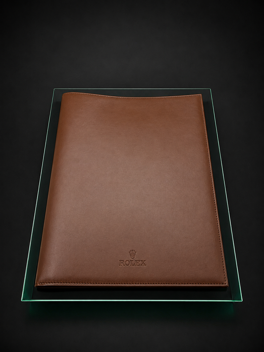 Rolex Leather Portfolio & Writing Pad