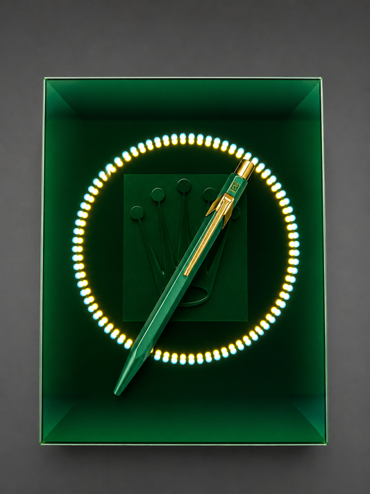 Rolex Green & Gold Ballpoint Pen