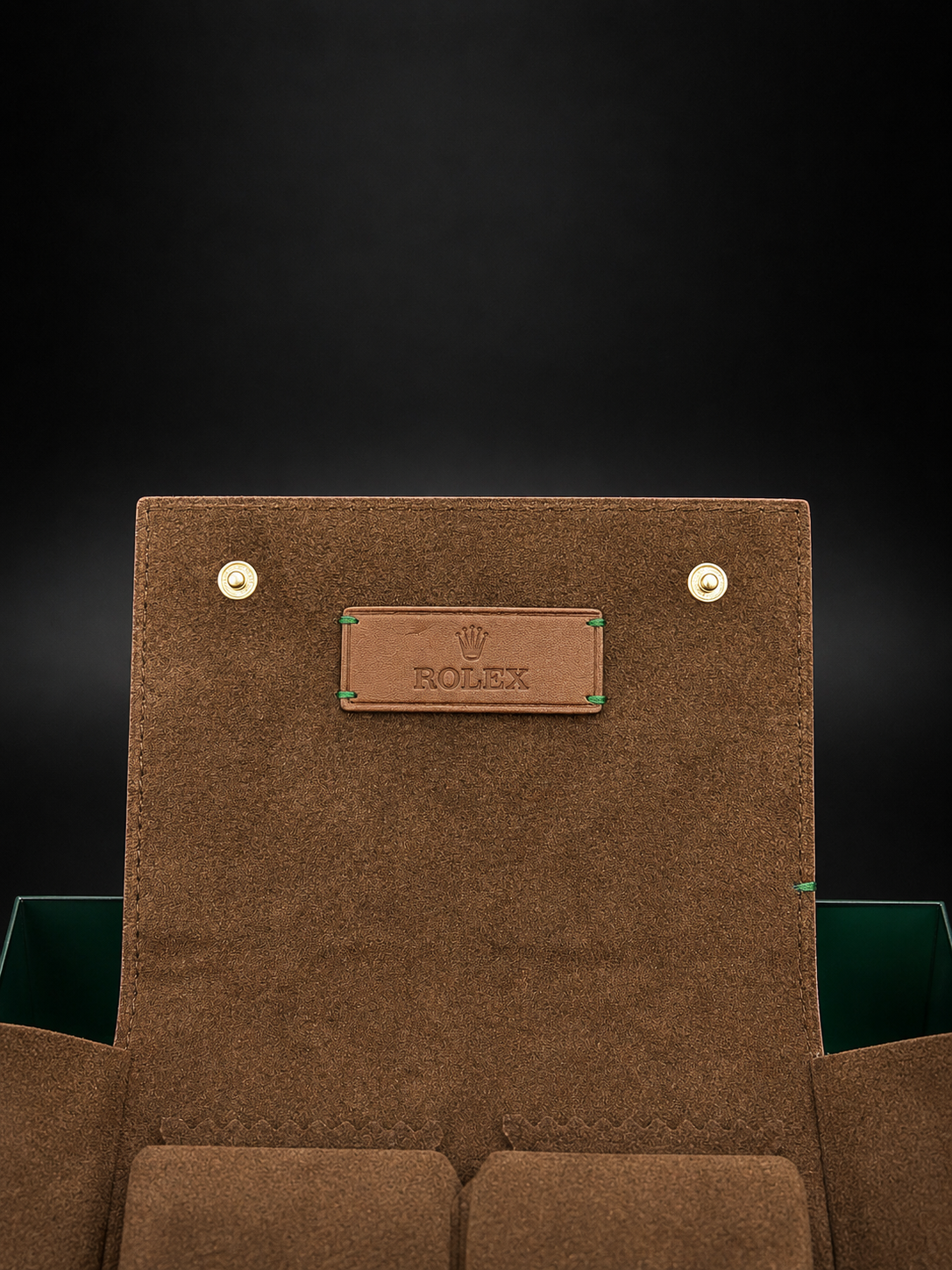 Rolex Leather Passport Holder