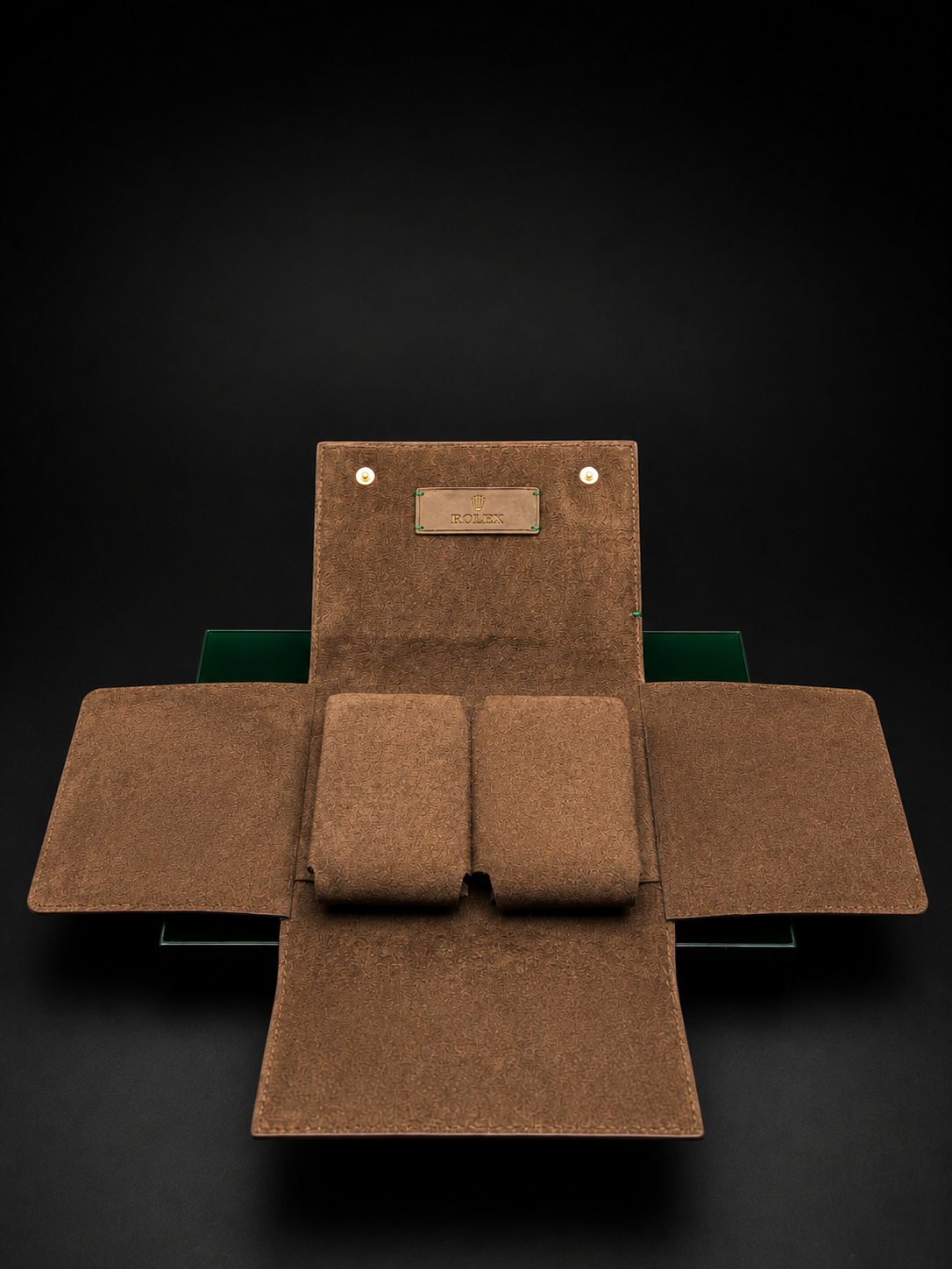 Rolex Leather Passport Holder