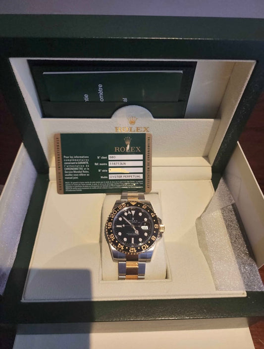 Rolex GMT‑Master II – Steel & Yellow Gold