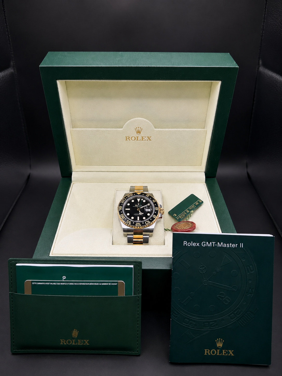 Rolex GMT-Master II – Complete Set 2009 still stickered.
