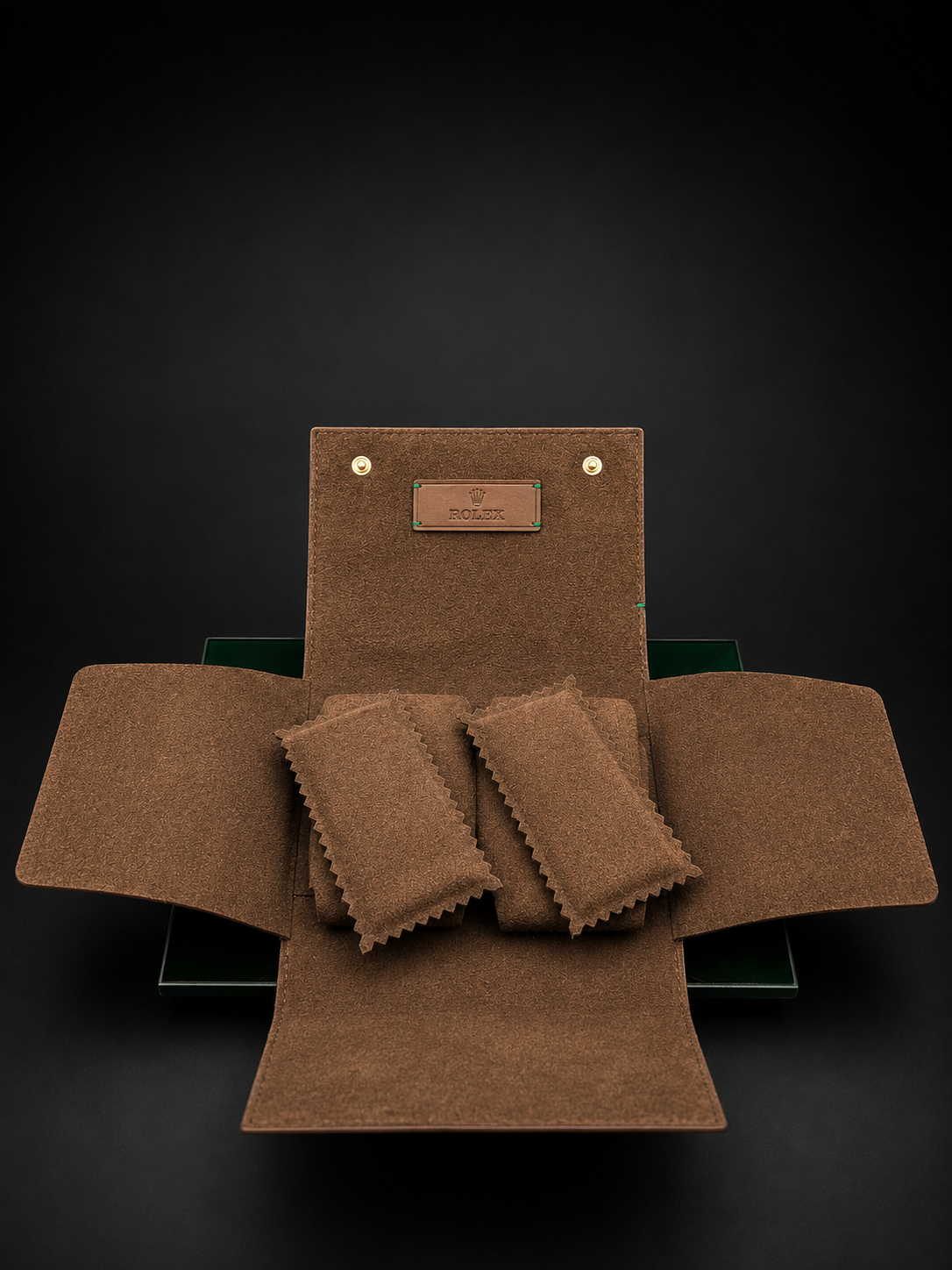 Rolex Leather Passport Holder