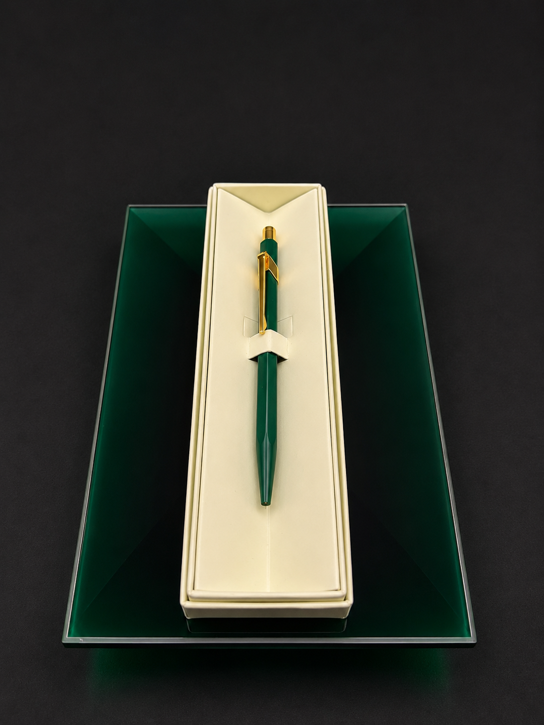 Rolex Green & Gold Ballpoint Pen