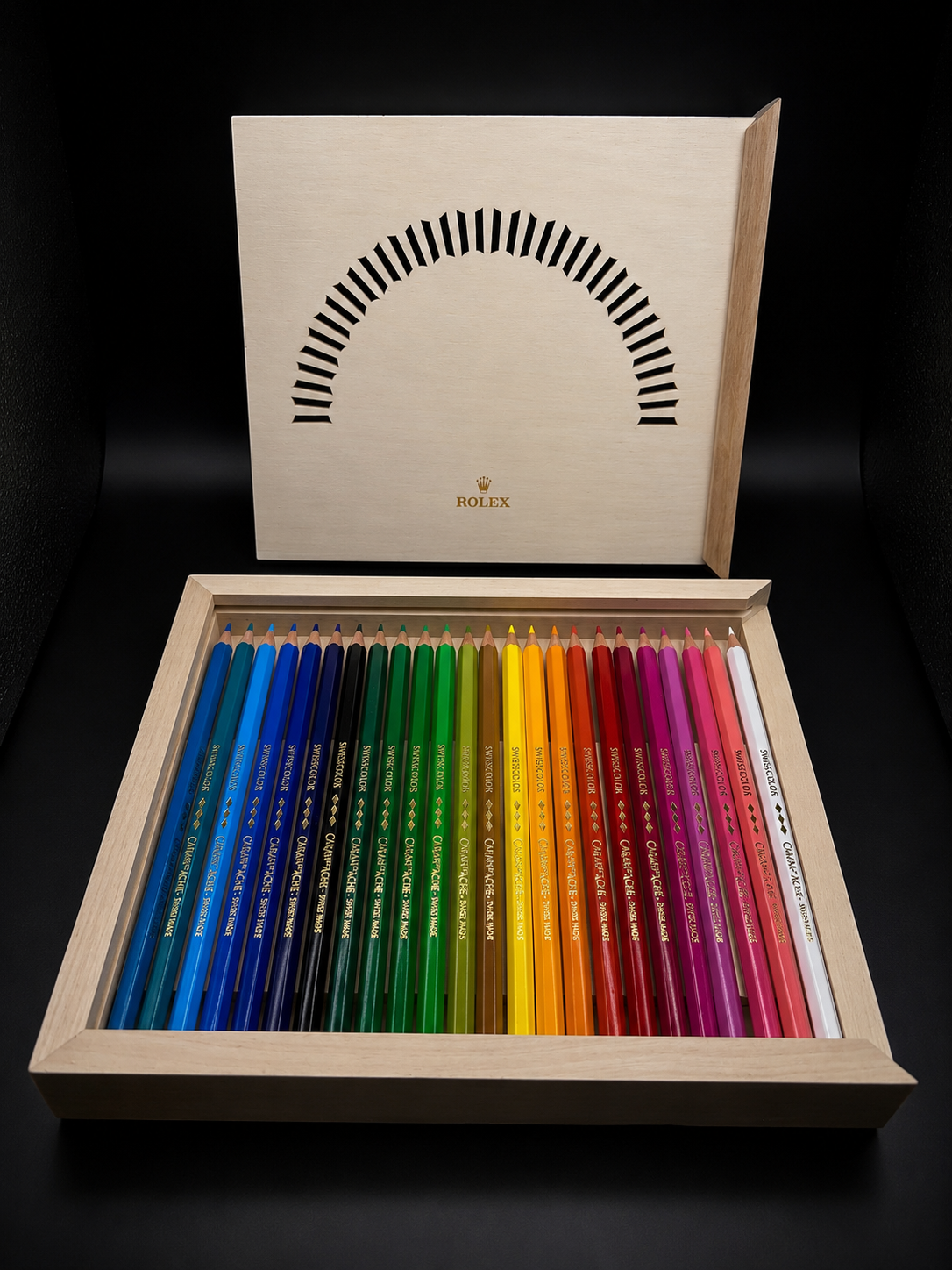 Rolex Coloured Pencil and Sketchbook Set