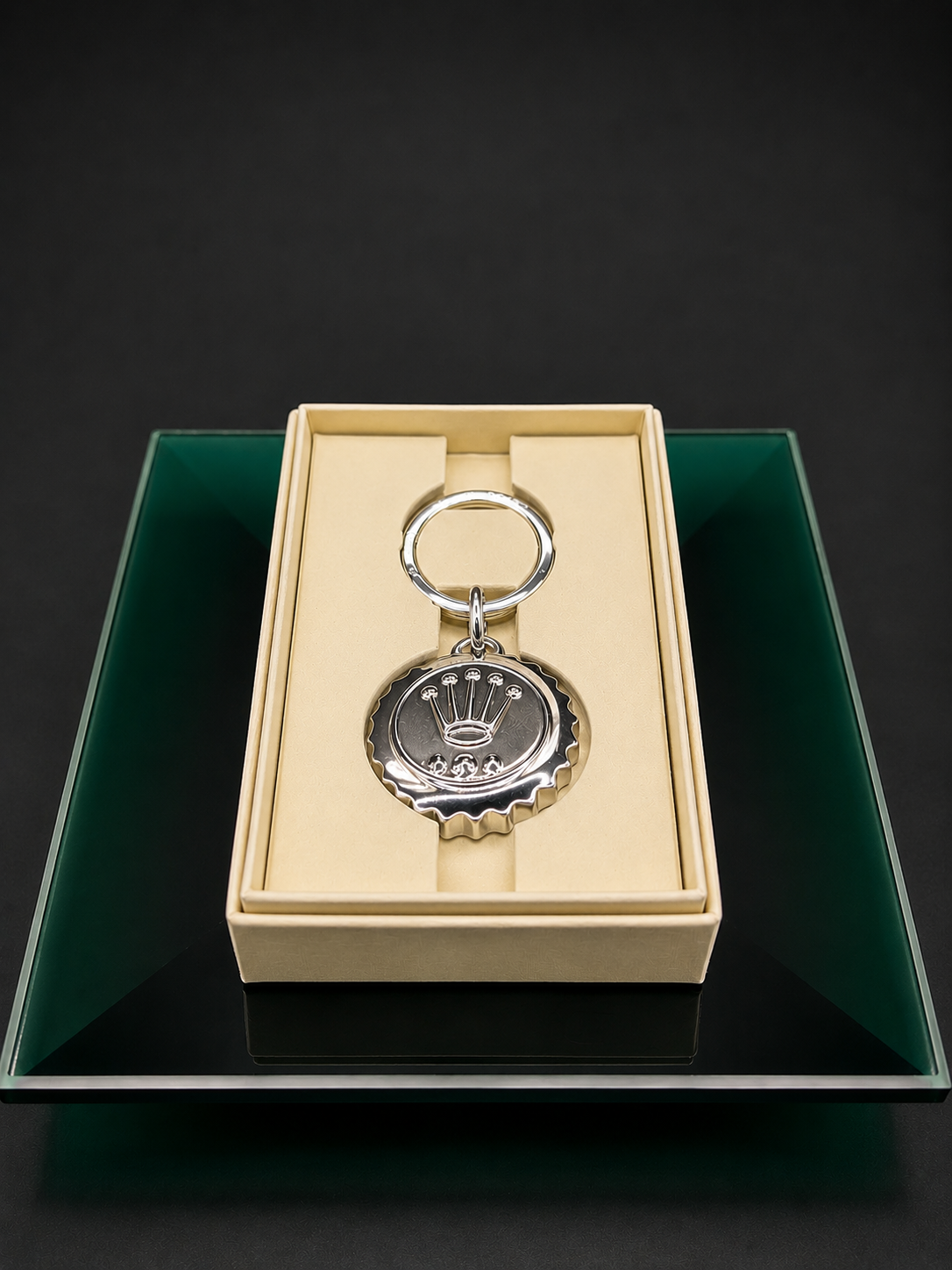 Rolex Crown Medallion Keyring