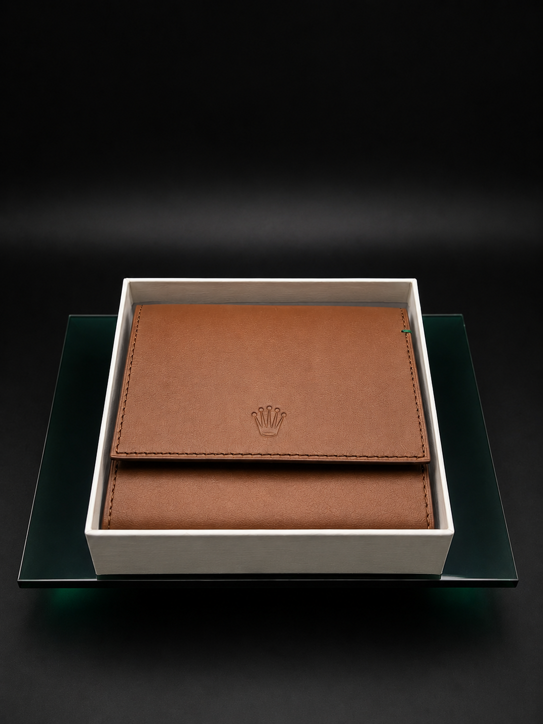 Rolex Leather Passport Holder