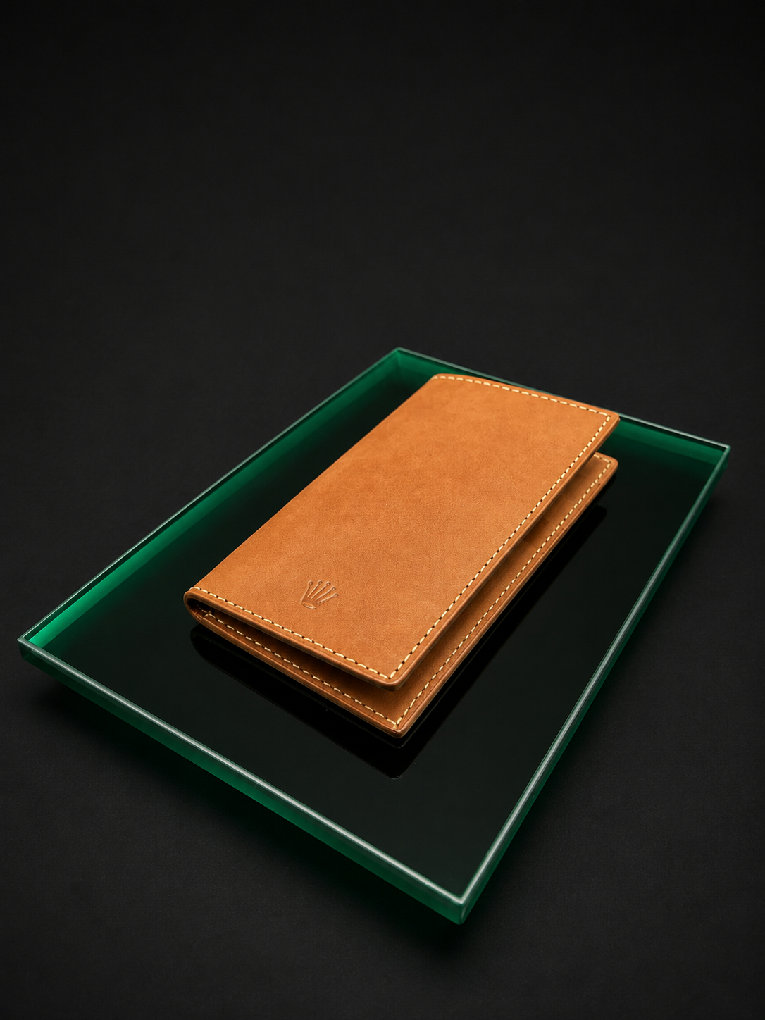 Rolex Leather Card Holder
