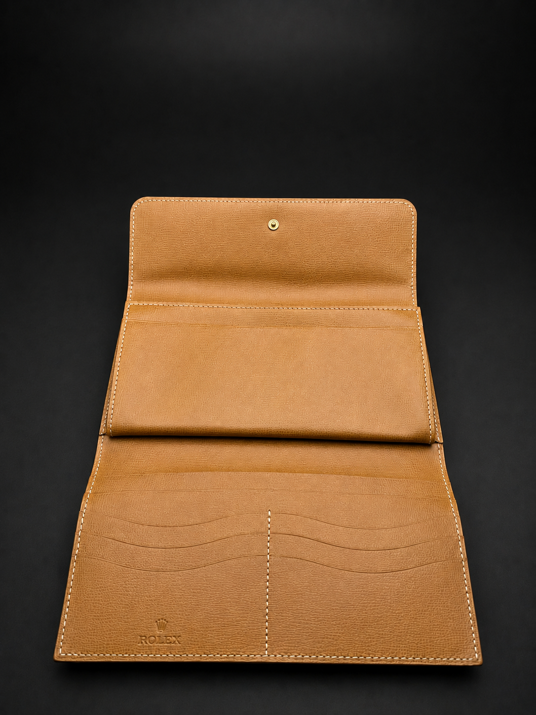 Rolex Leather Travel Wallet