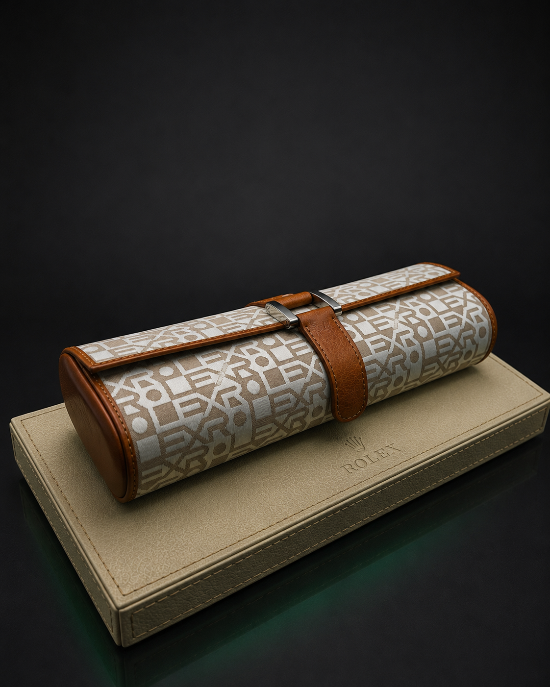 Rolex Leather Watch Roll